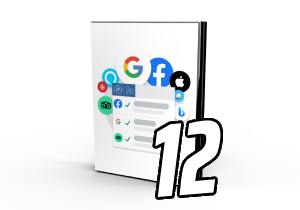 12-months of local SEO management CD case.