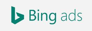 The Bing ads logo to represent GibsonVS ad manager services.