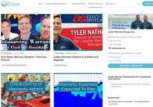 A website from one of the GibsonVS clients.