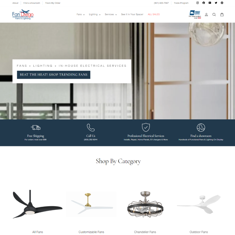 Digital portfolio showcasing our client websites and services.