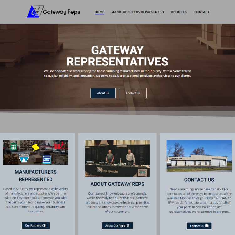 Digital portfolio showcasing our client websites and services.