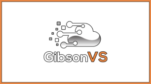 The GibsonVS logo to introduce the company.