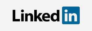 The LinkedIn logo to represent GibsonVS ad manager services.