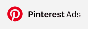 The Pinterest Ads logo used to represent GibsonVS ad manager services.